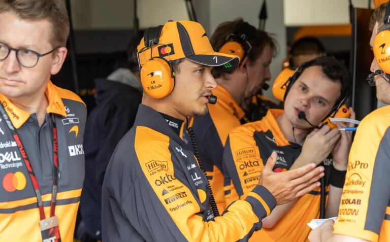 lando norris mclaren ノリス「モナコのポールはフェラーリ」─ステラ代表も納得の技術的根拠とは
