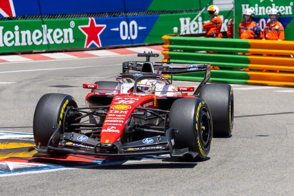 charles leclerc ferrari monaco