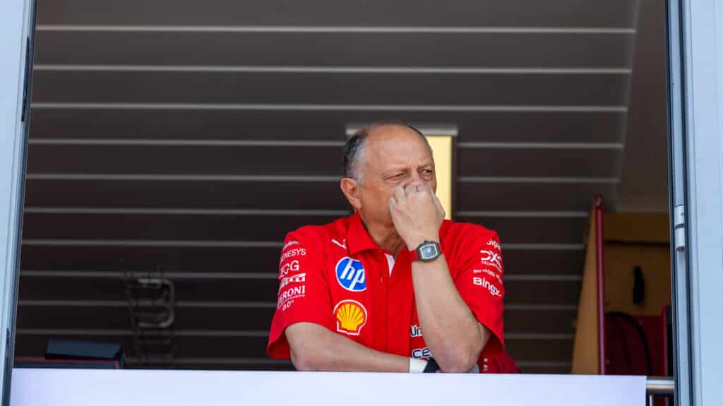 fred vasseur ferrari