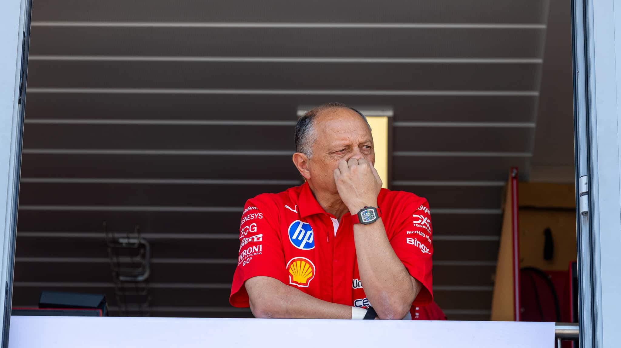 fred vasseur ferrari