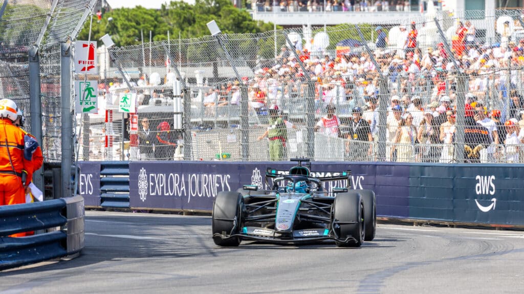 george russell mercedes monaco gp 2026