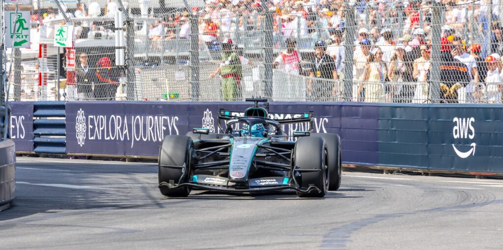 george russell mercedes monaco gp 2026 メルセデスのジョージ・ラッセル、2026年モナコGPにて