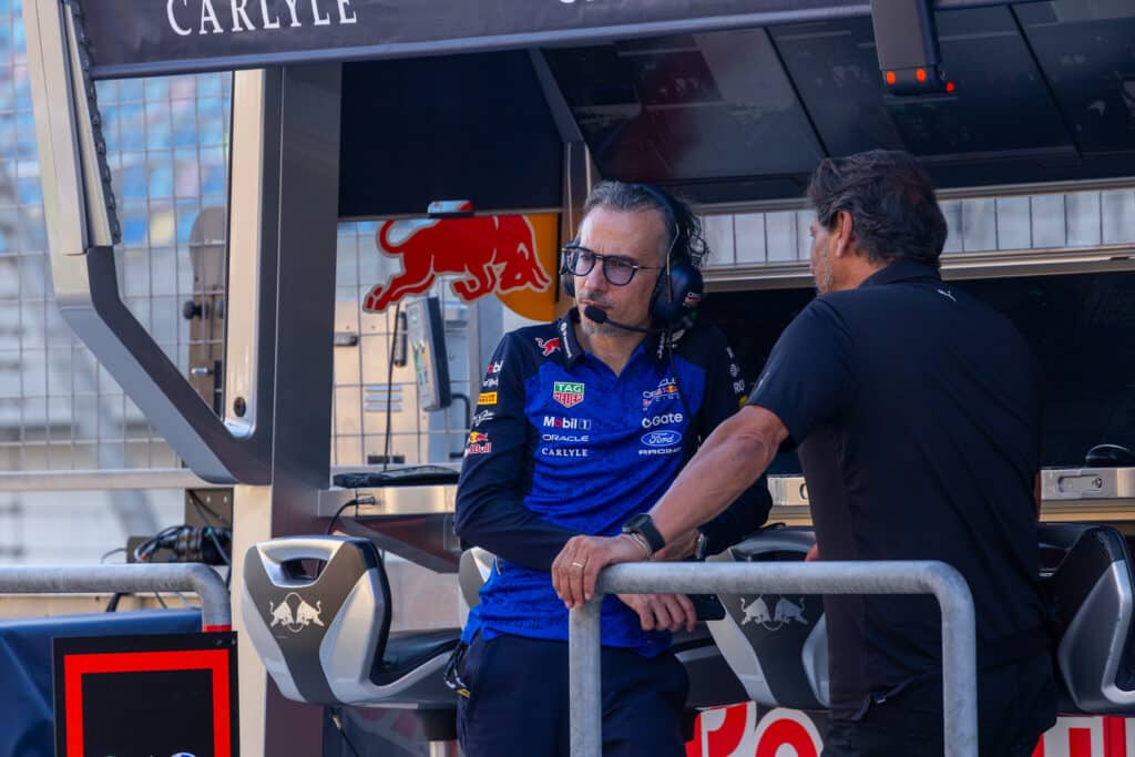 Laurent Mekies red bull Barcelona