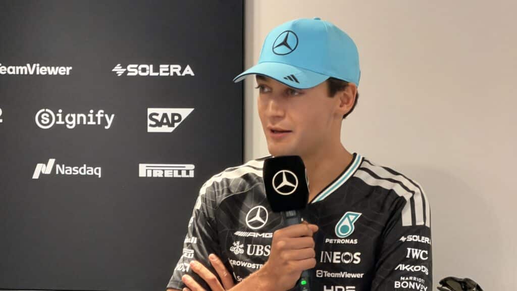 george russell mercedes belgium gp 2026