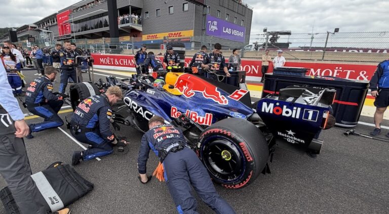 isack hadjar red bull belgium gp 2026 レッドブルのアイザック・ハジャー、2026年ベルギーGPにて