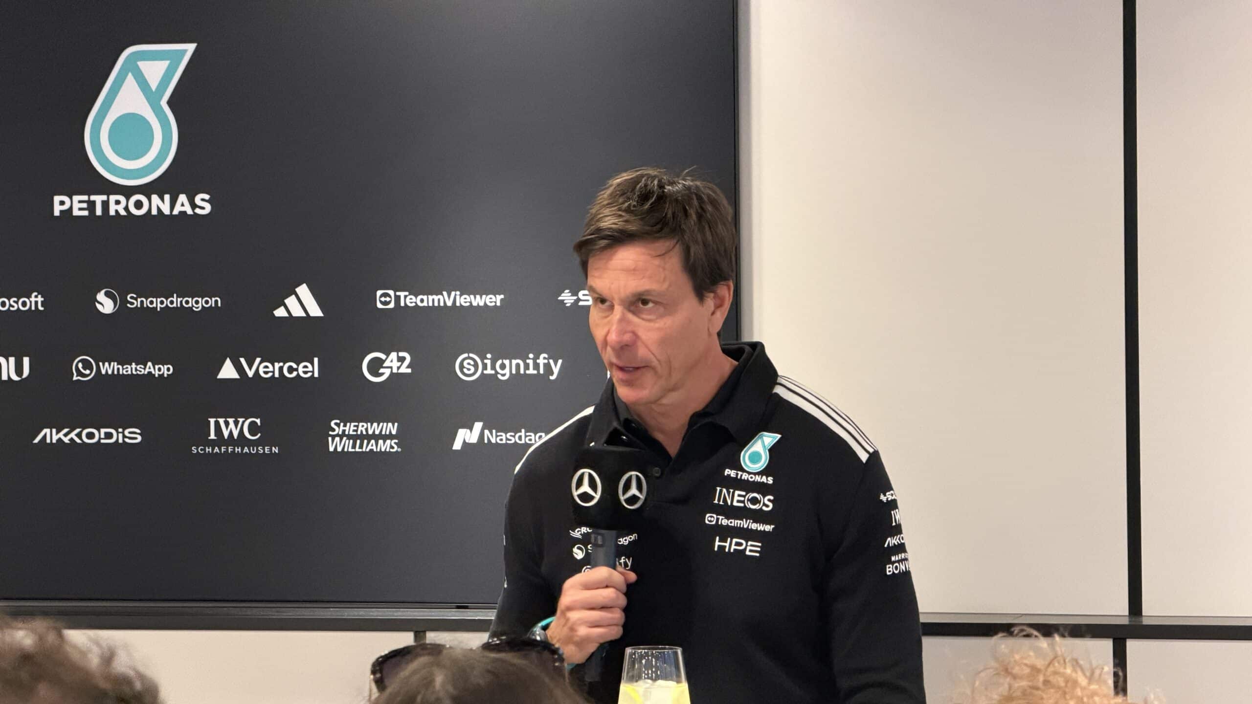 toto wolff mercedes Belgium gp 2026