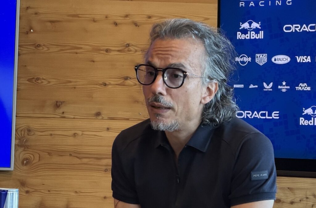 laurent mekies red bull belgium gp 2026 レッドブルのローラン・メキース代表、2026年ベルギーGPにて