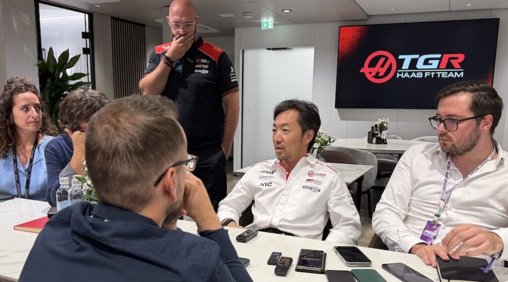 ayao komatsu haas hungary gp 2026 ハースの小松礼雄代表、2026年ハンガリーGPにて