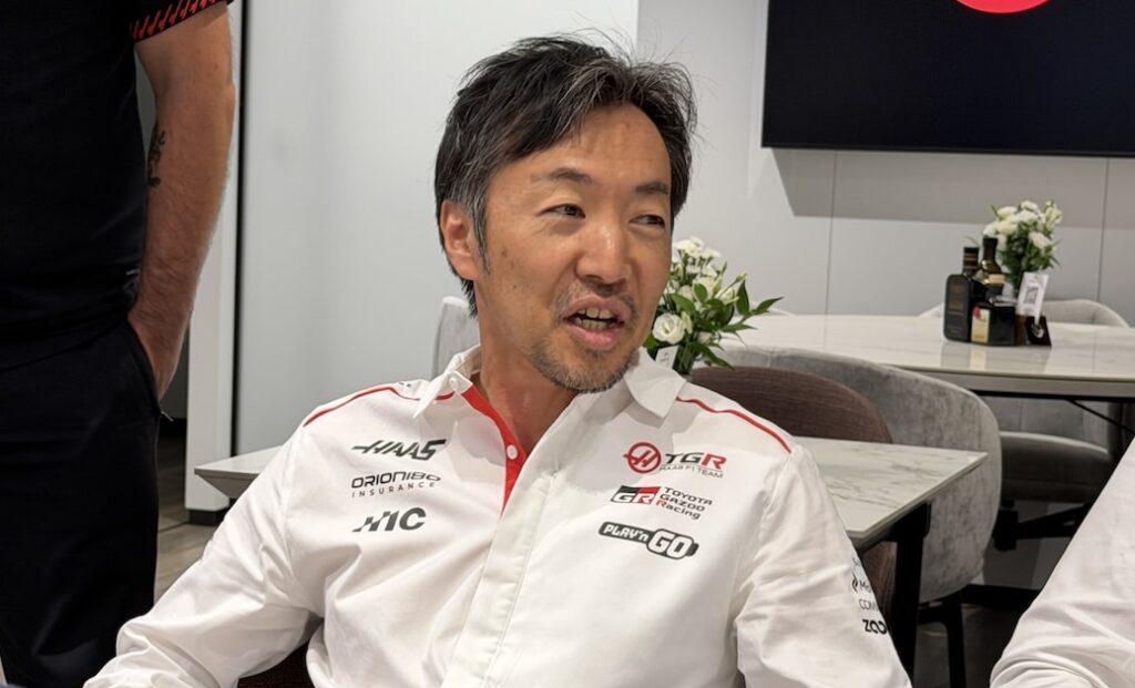 ayao komatsu haas hungary gp 2026 ハースの小松礼雄代表、2026年ハンガリーGPにて