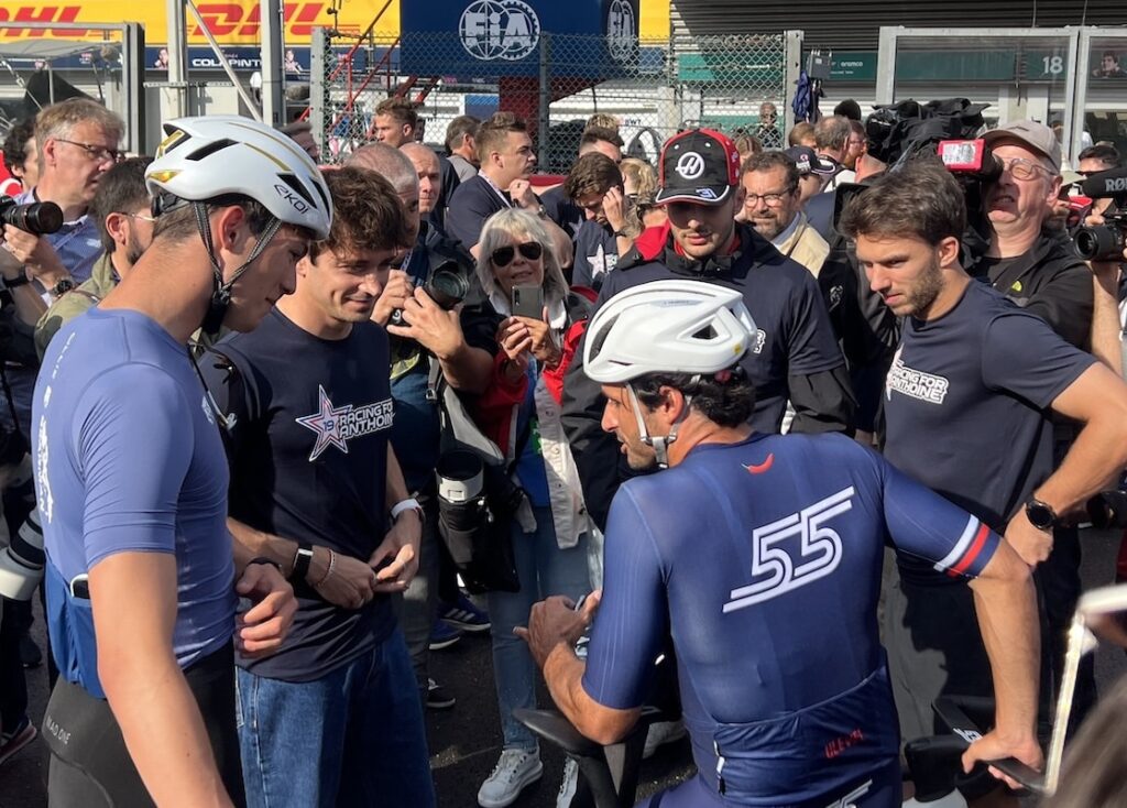 pierre gasly spa ピエール・ガスリー、「ラン・フォー・アントワーヌ」にて