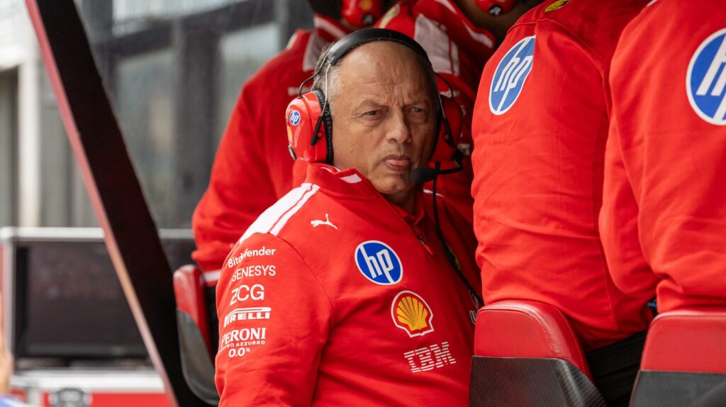 fred vasseur ferrari belgium gp 2026 フェラーリのフレデリック・バスール代表、2026年ベルギーGPにて