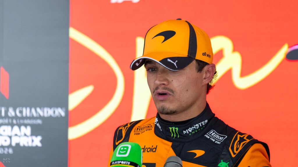 lando norris mclaren belgium gp 2026