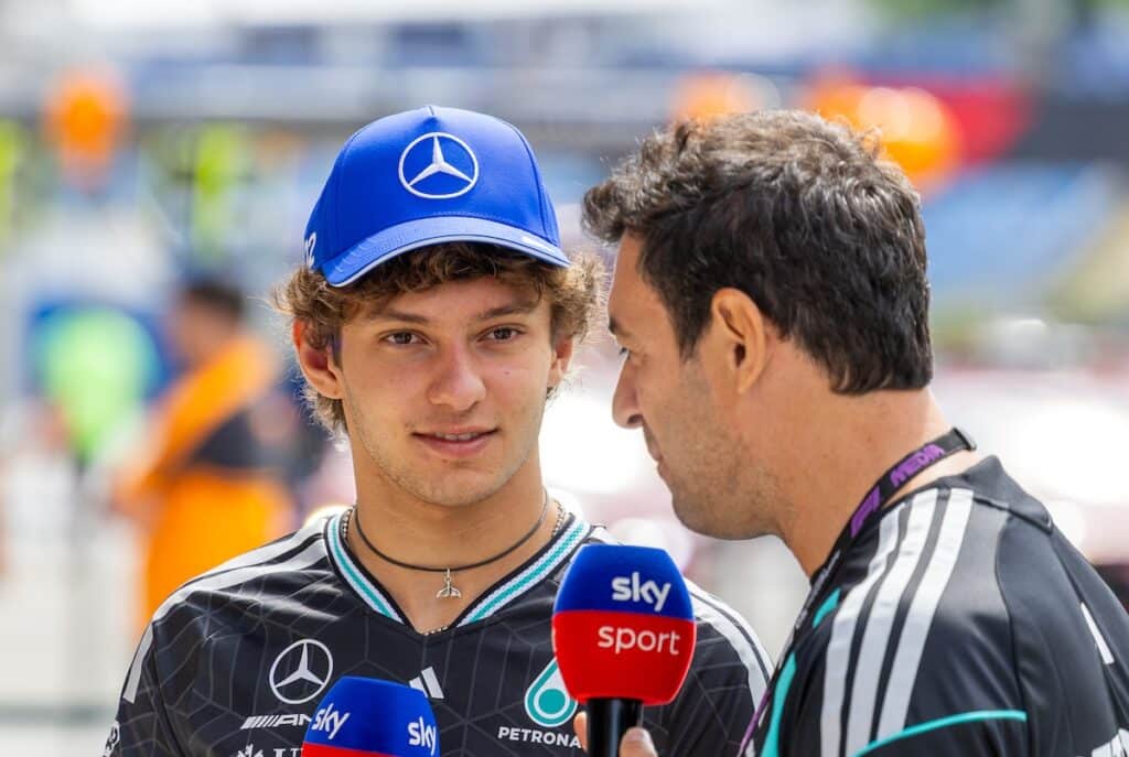 kimi antonelli mercedes Hungary