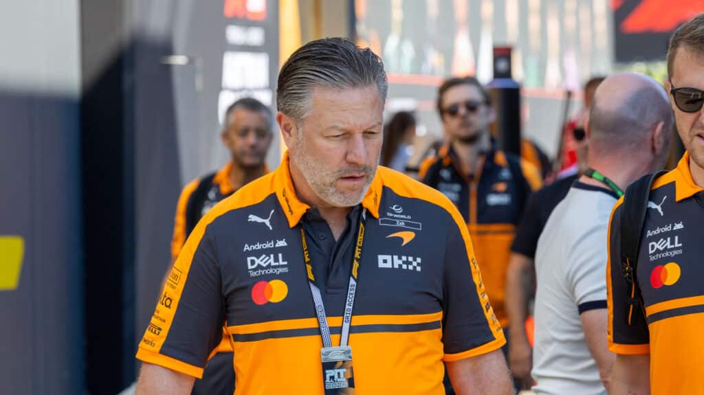 zak brown mcalren mclaren Austria gp