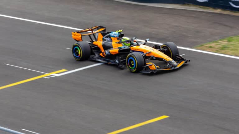【ハンガリーGP 予選】ノリス、波乱を制しポールポジション獲得-ハミルトンを僅差で撃破！