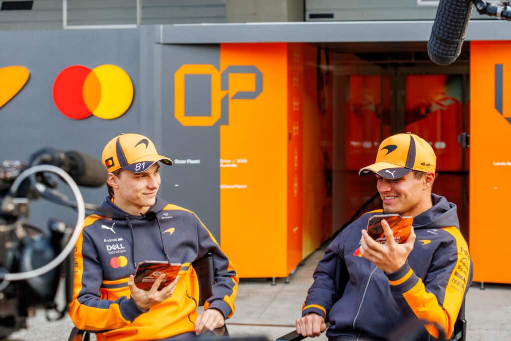 lando norris / oscar piastri mclaren Britishgp 2026