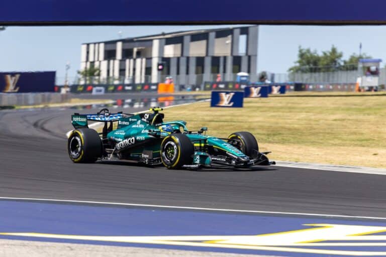 fernando alonso aston martin Hungary