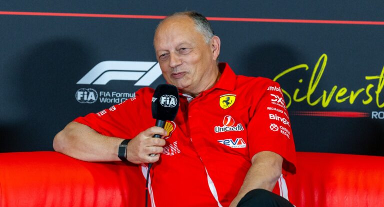 fred vasseur ferrari　british gp 2026 【イギリスGP】バスール代表、ルクレール復活にも冷静