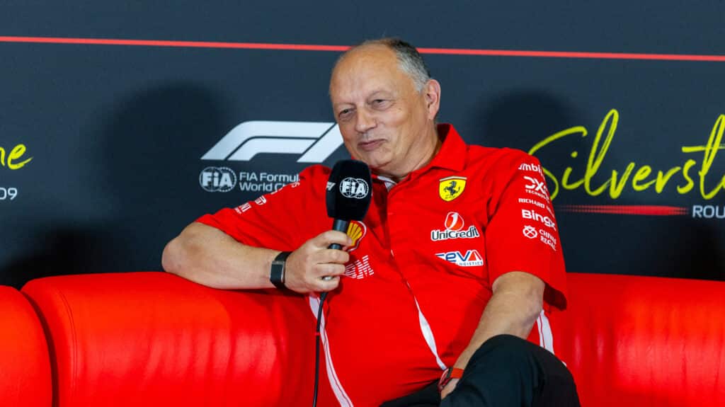 fred vasseur ferrari　British GP