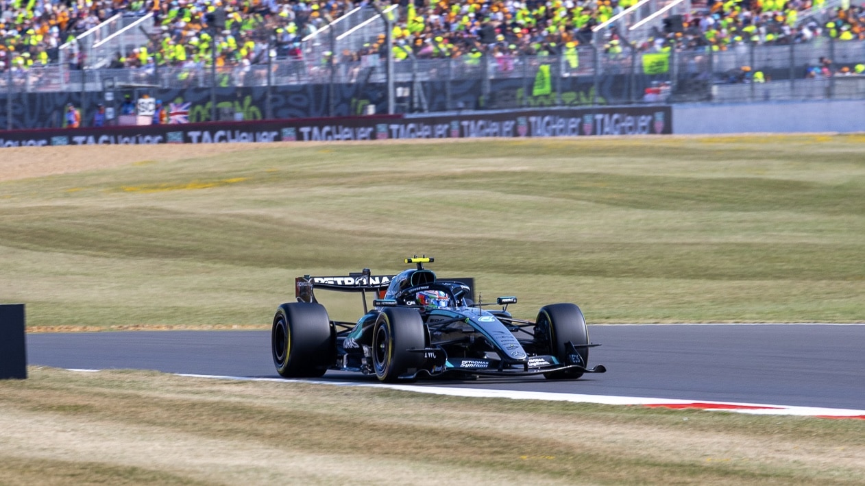 kimi antonelli mercedes　British GP