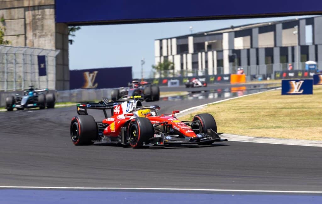 lewis hamilton ferrari hungary