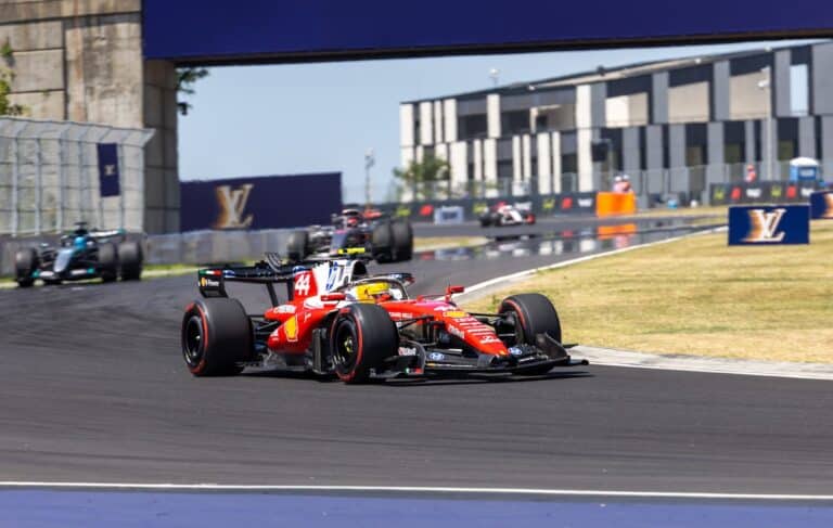 lewis hamilton ferrari hungary