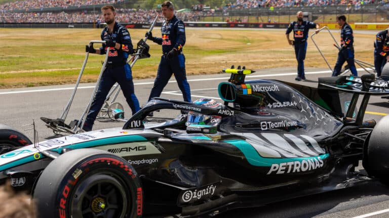 kimi antonelli mercedes　British GP