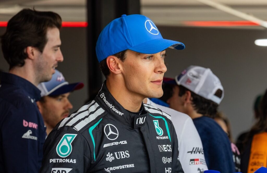 george russell mercedes british gp 2026 メルセデスのジョージ・ラッセル、2026年イギリスGPにて
