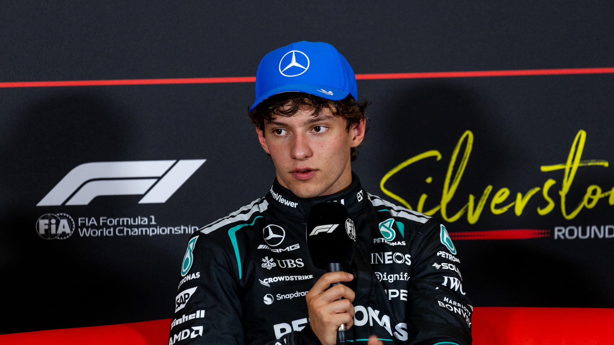 kimi antonelli mercedes　British GP
