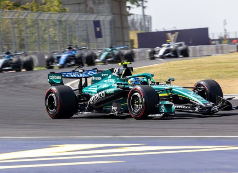 fernando alonso aston martin Honda Hungary