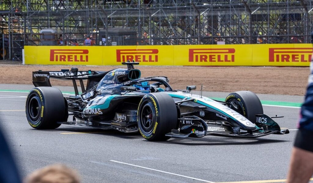 george russell mercedes british gp 2026 メルセデスのジョージ・ラッセル、2026年イギリスGPにて