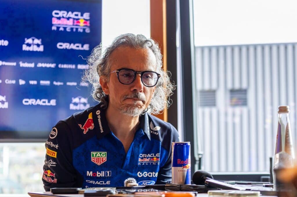 laurent mekies red bull british gp