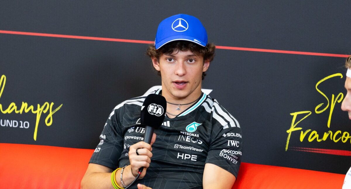kimi antonelli mercedes belgium gp 2026 【ベルギーGP】FP3結果