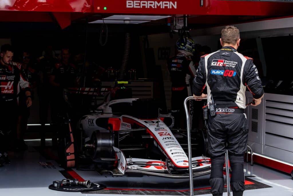 haas bearman car hungary
