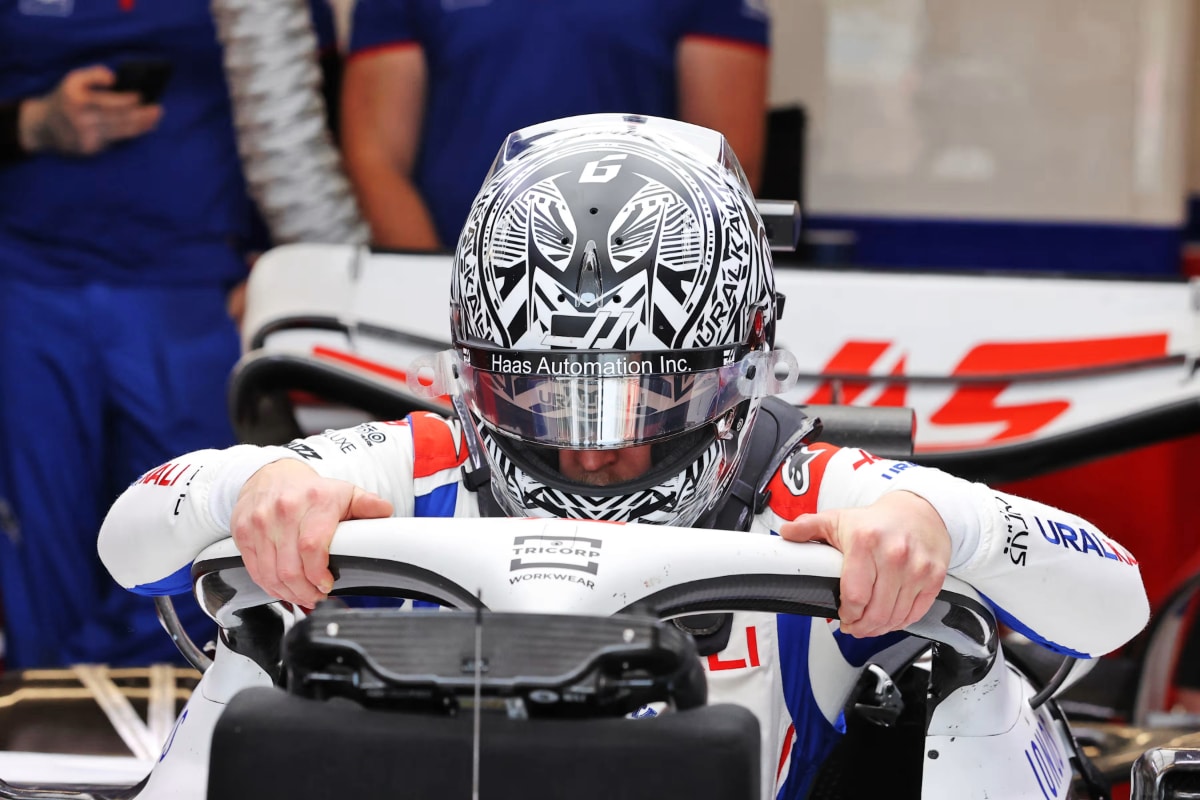 Formula 1 Nikita Mazepin HAAS 2022 F1