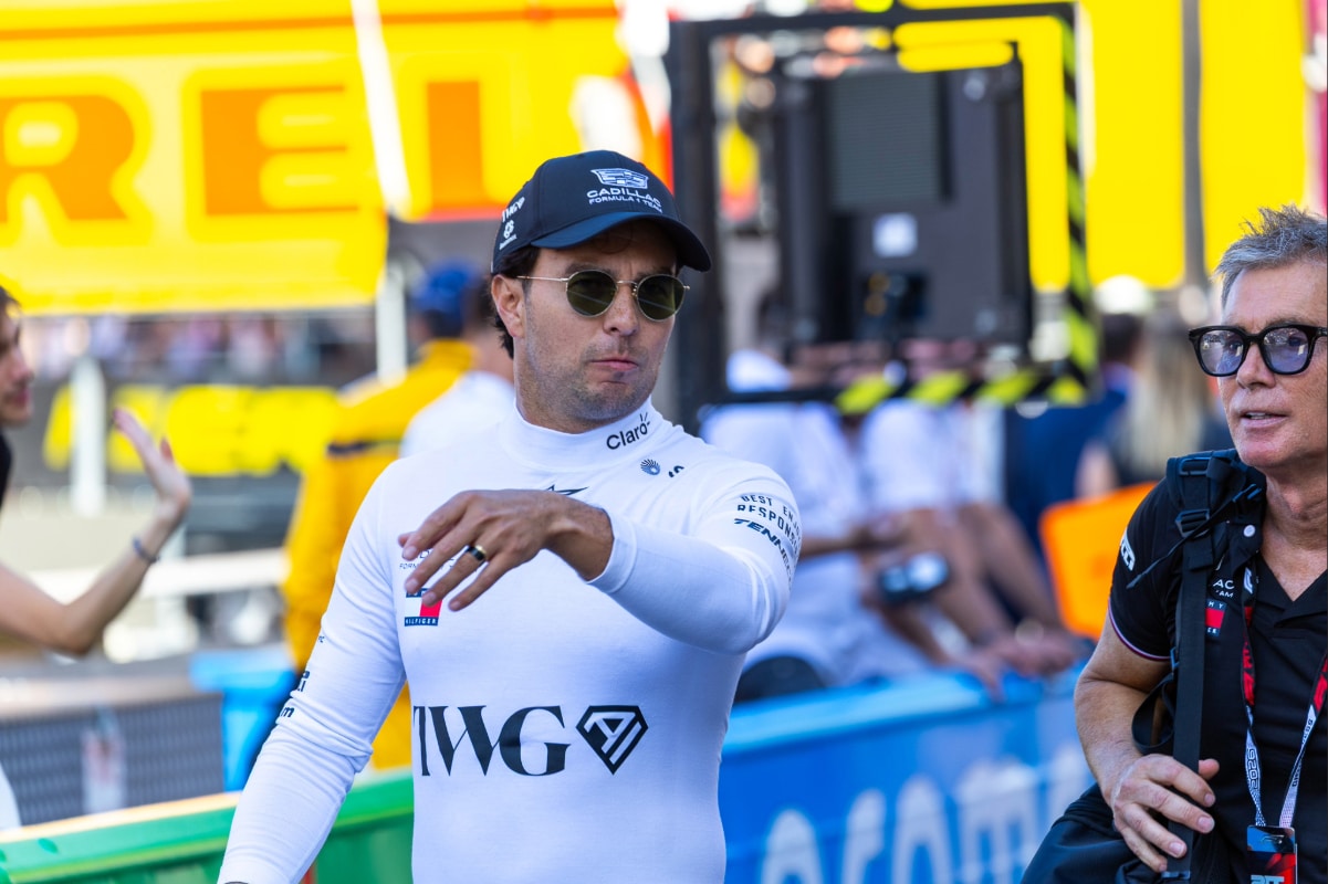 sergio perez cadillac f1 team