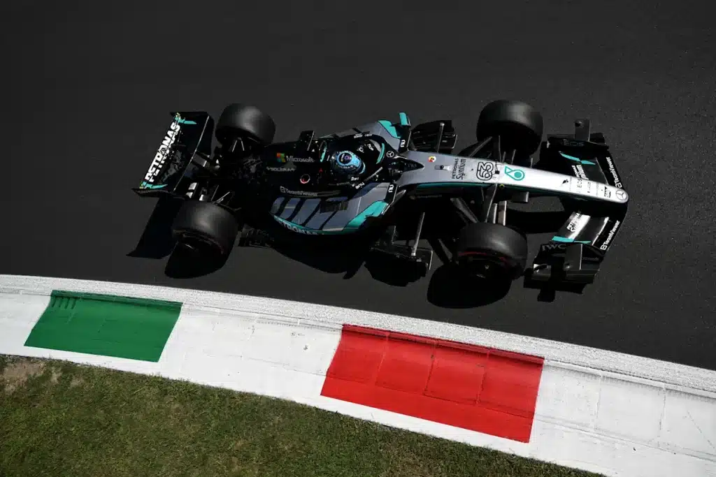 george russell mercedes Italian gp 【F1イタリアGP FP2】ラッセルがトップ！ ルクレールとアントネッリを退ける-角田は10番手で予選へ弾み