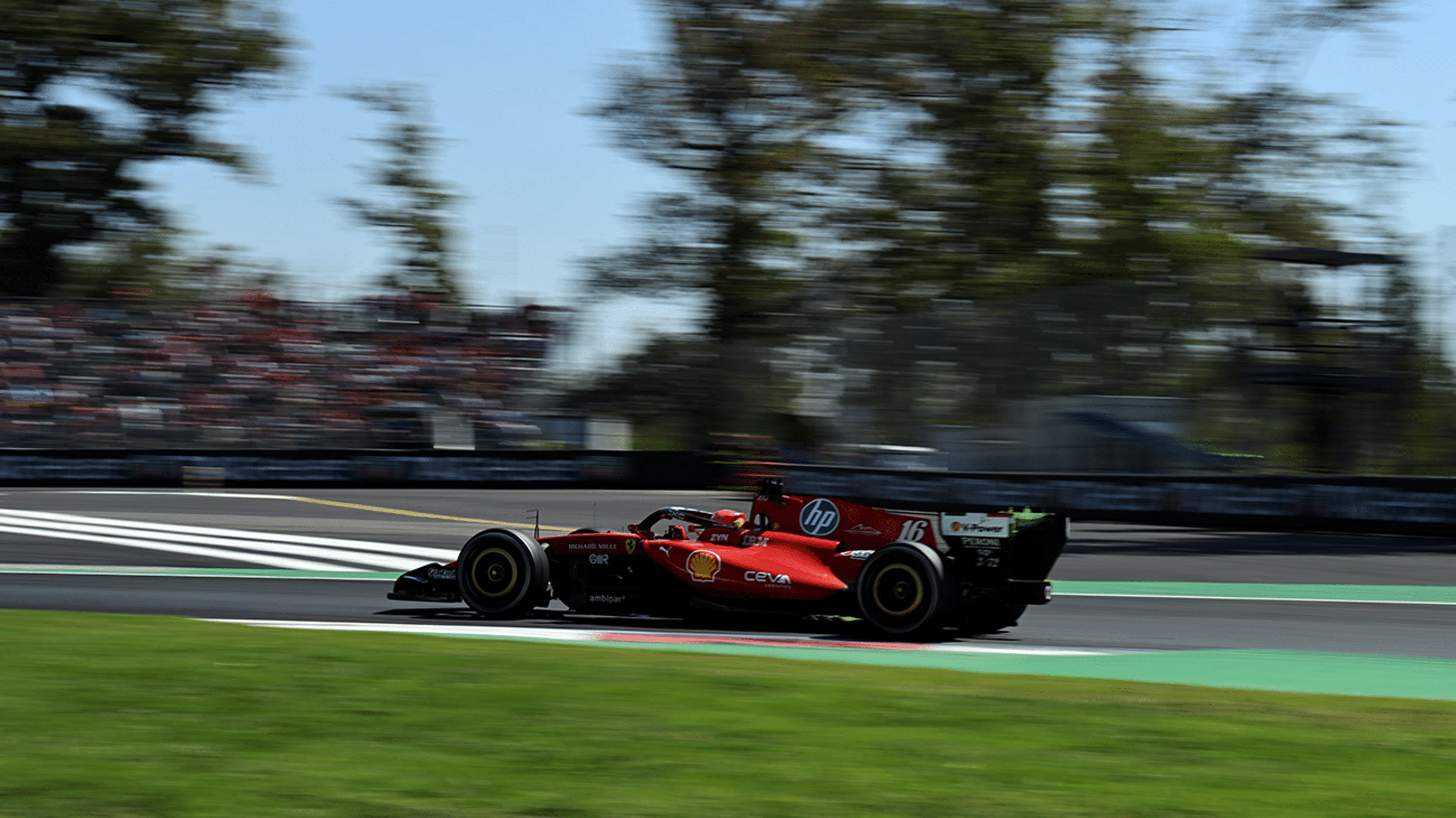 【イタリアGP FP1】ルクレールが首位タイムを記録！