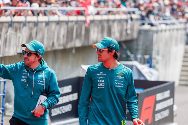 aston martin fernando alonso lance stroll